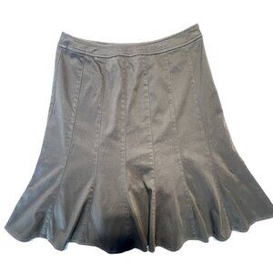 Anne Klein Brown A-Line Skirt – Size 6P, Classic & Chic